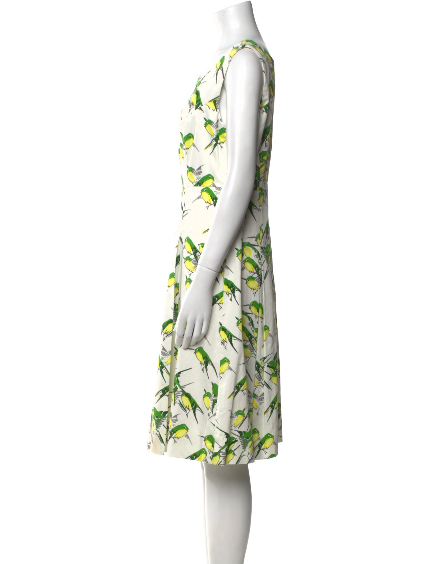 Carolina Herrera Printed Knee-Length Dress