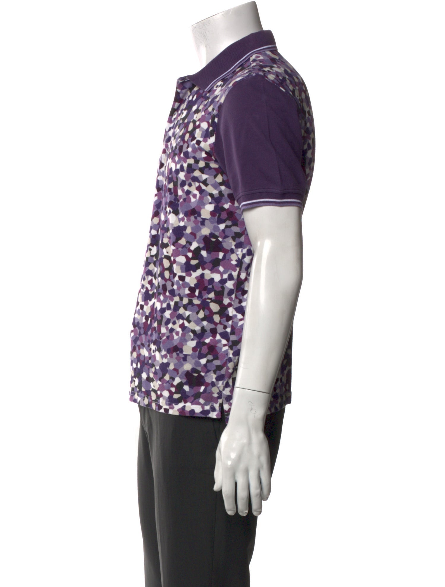CH Carolina Herrera Floral Print Short Sleeve Shirt