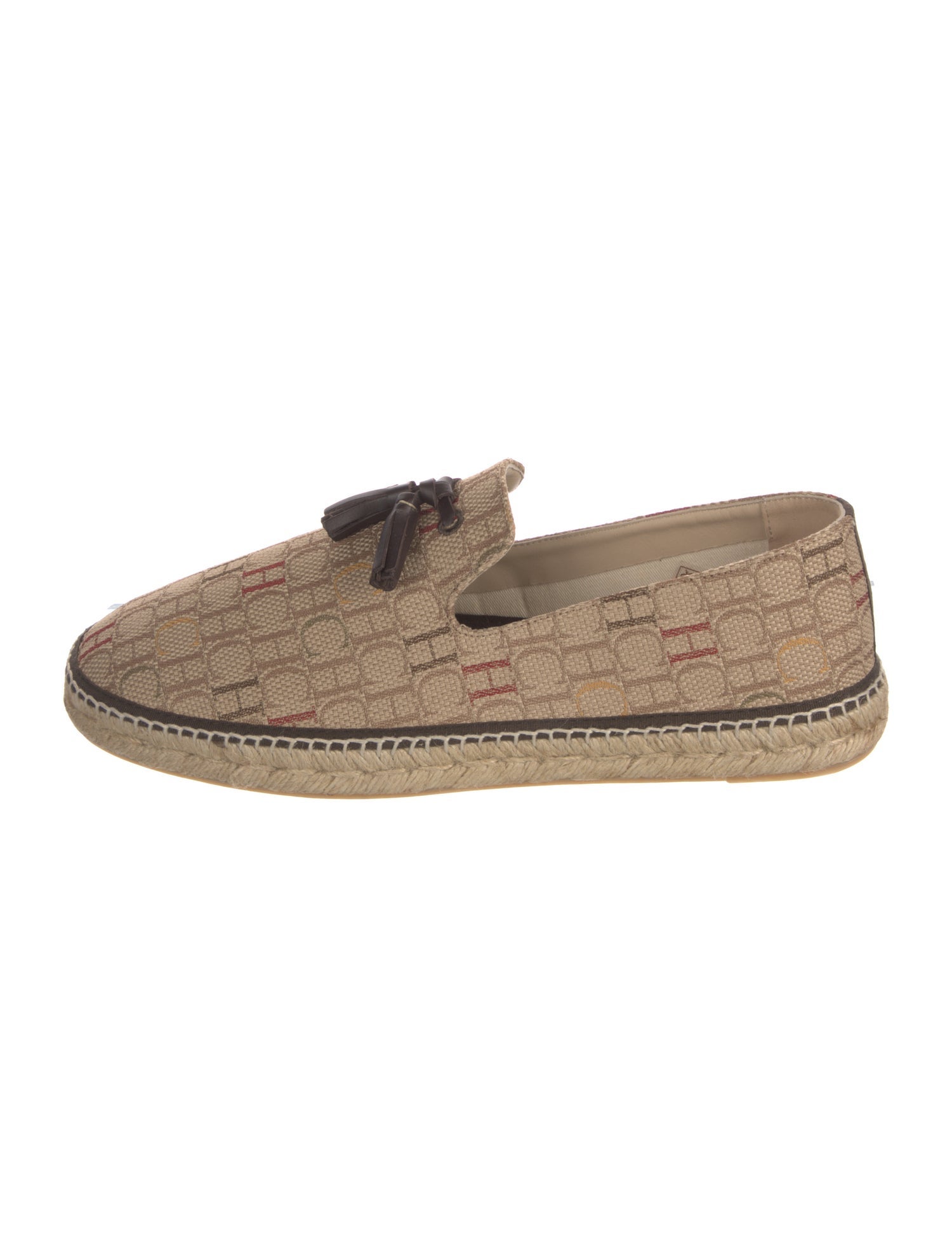 Carolina Herrera Printed Moccasins