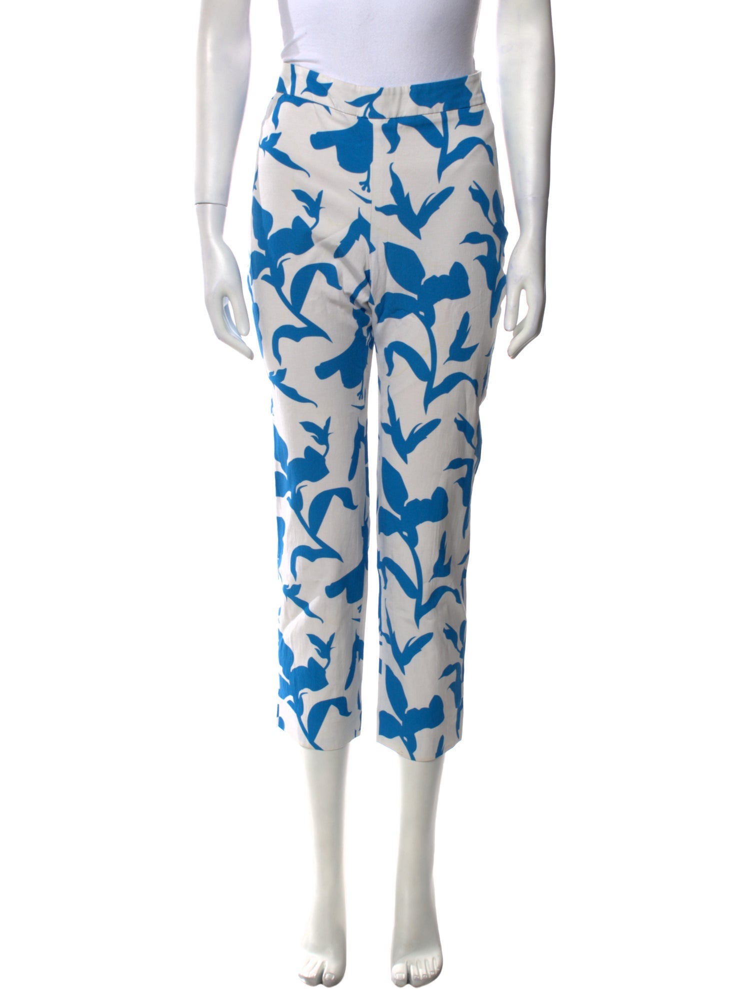 Carolina Herrera Printed Straight Leg Pants