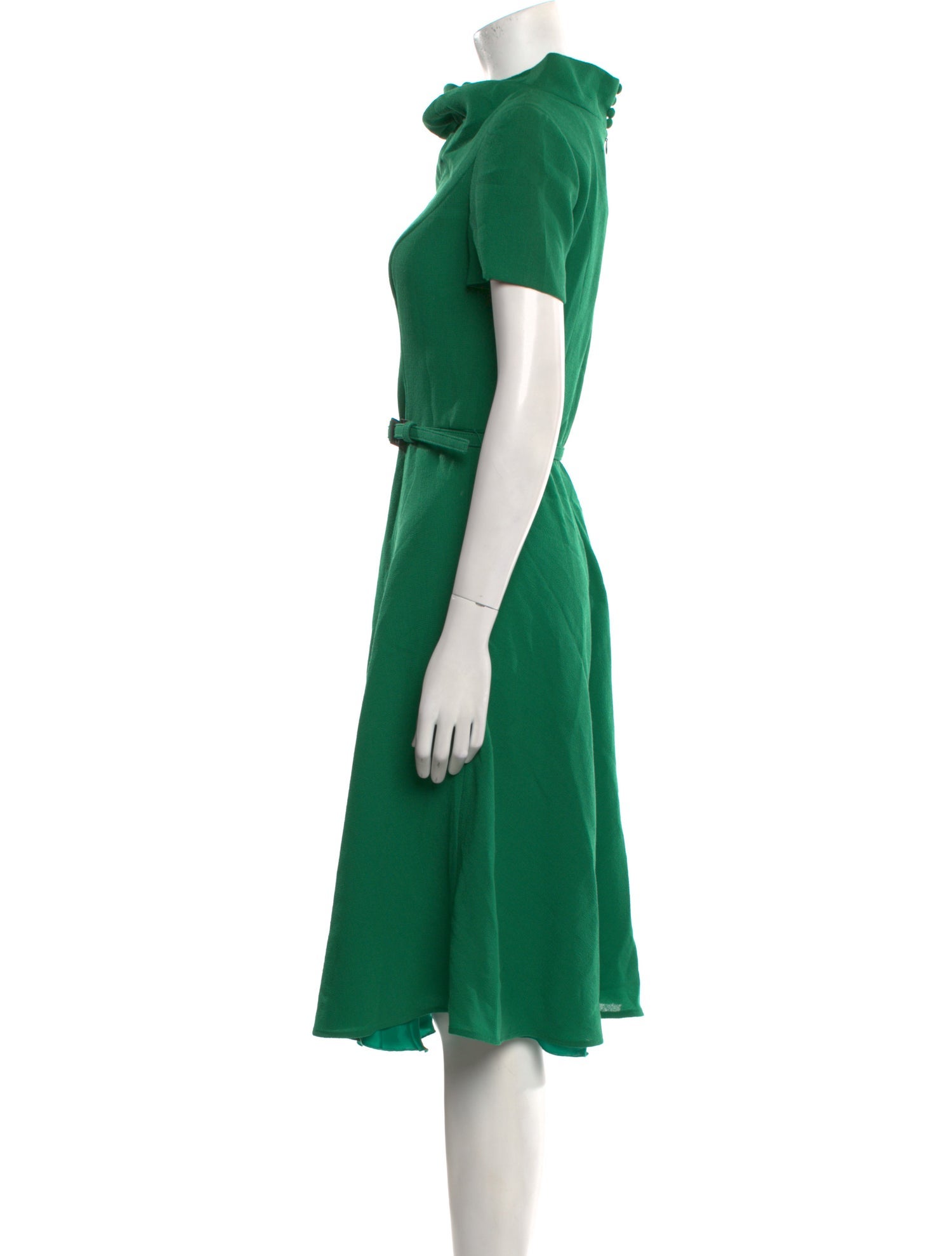 Carolina Herrera Virgin Wool Knee-Length Dress