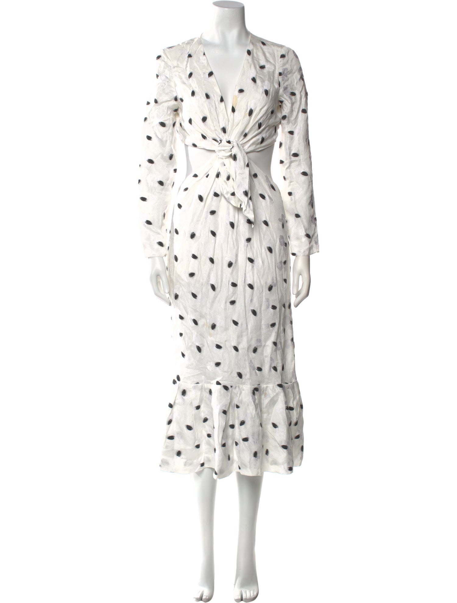 Carolina Herrera Printed Long Dress