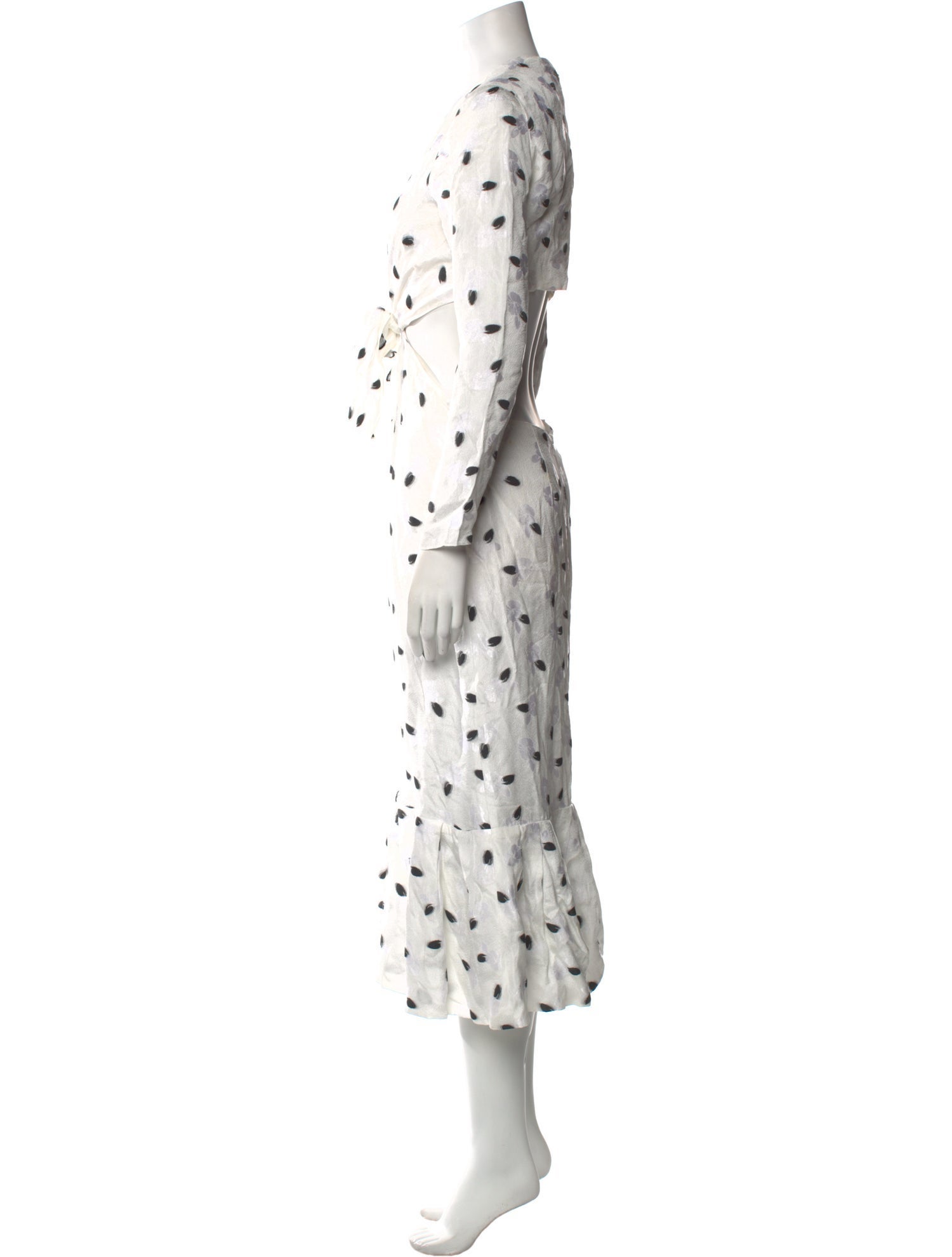 Carolina Herrera Printed Long Dress