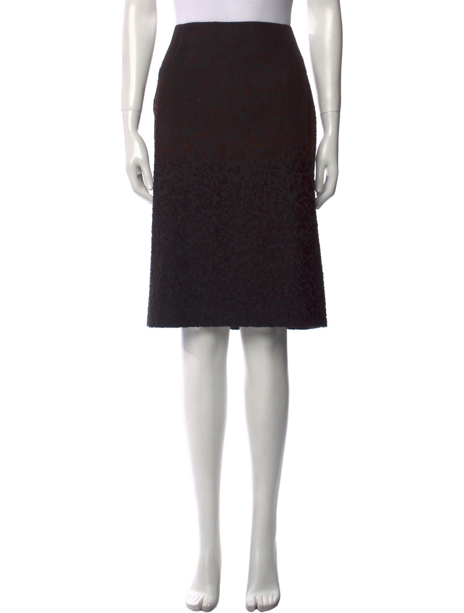 Carolina Herrera Wool Knee-Length Skirt