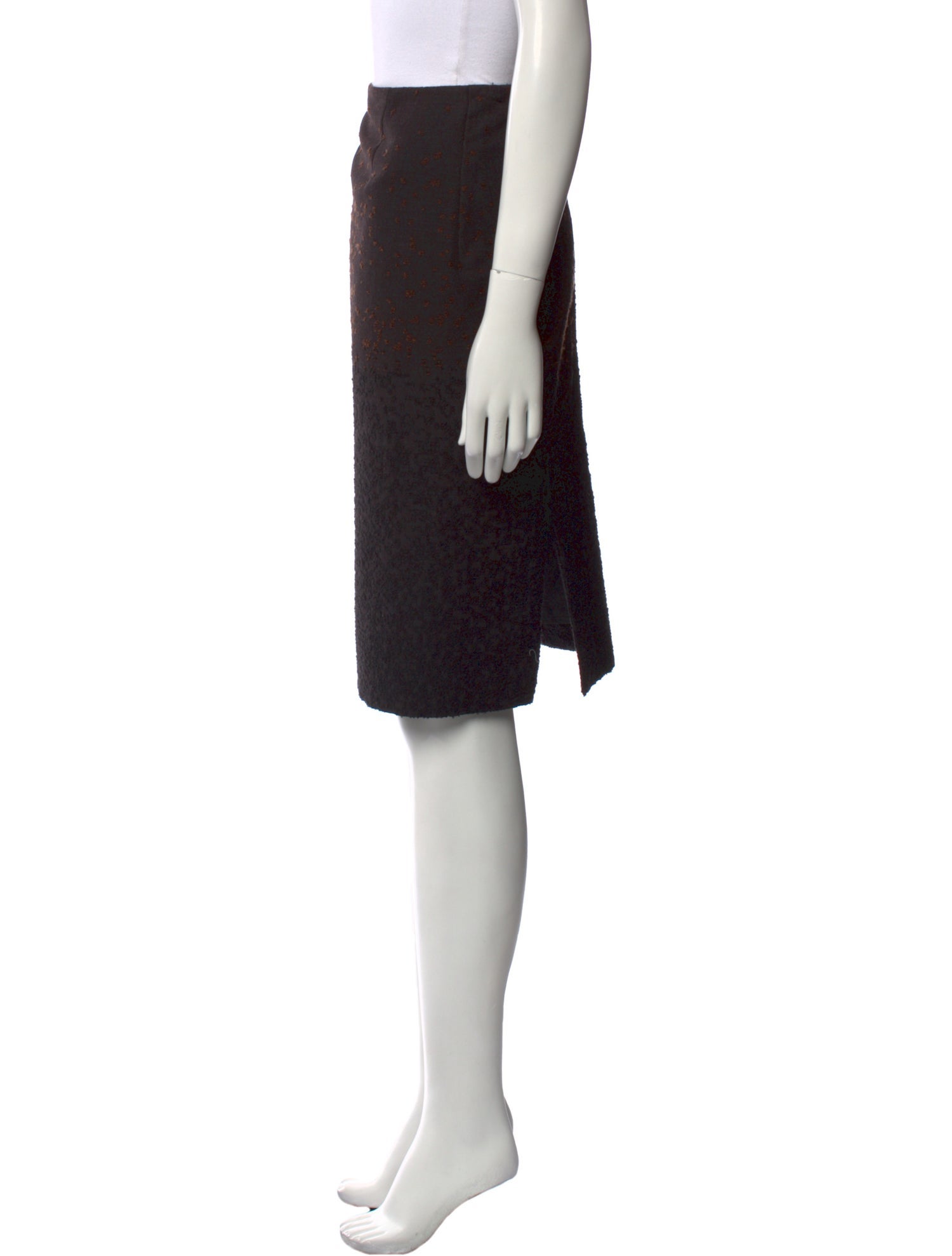 Carolina Herrera Wool Knee-Length Skirt
