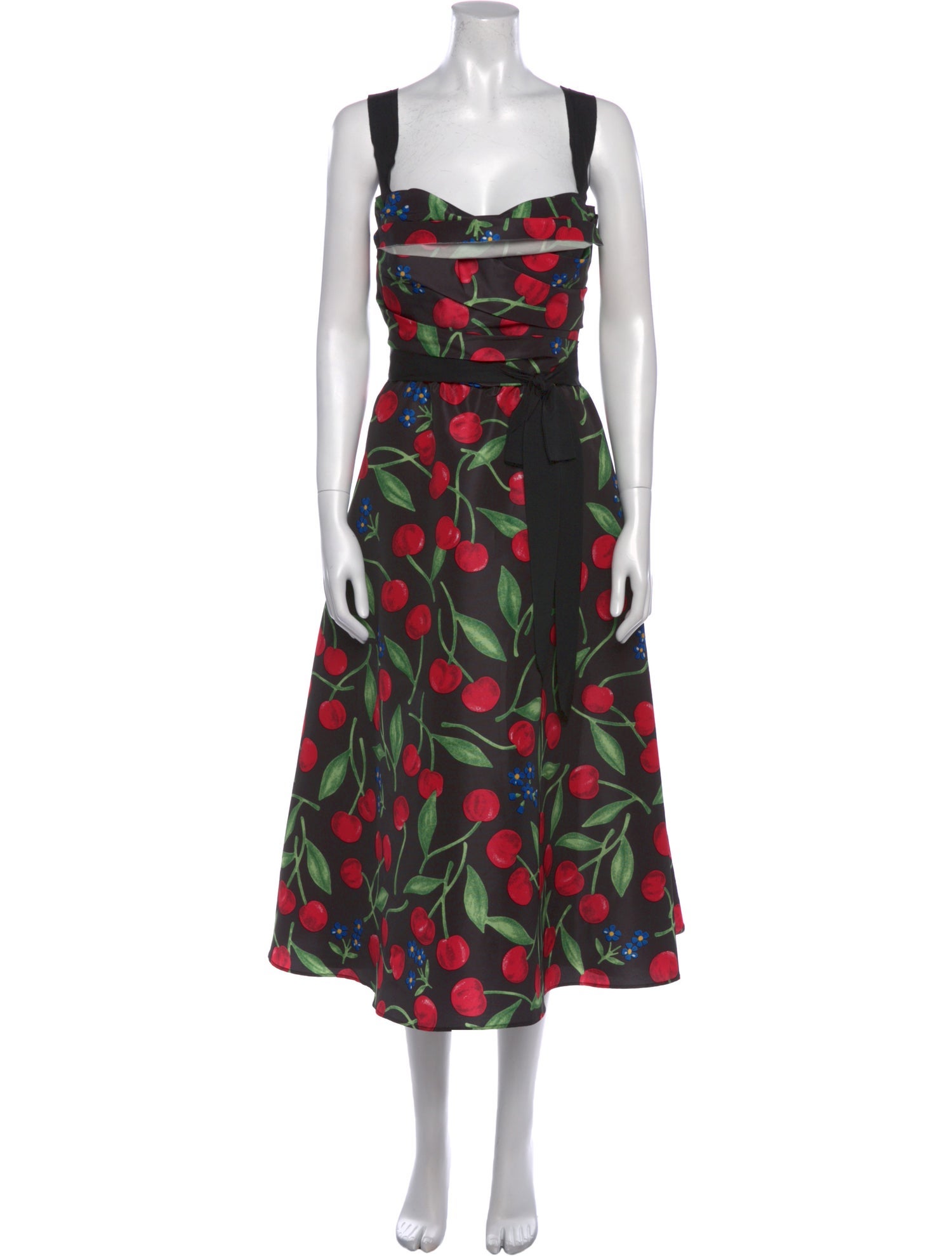 Carolina Herrera Printed Long Dress