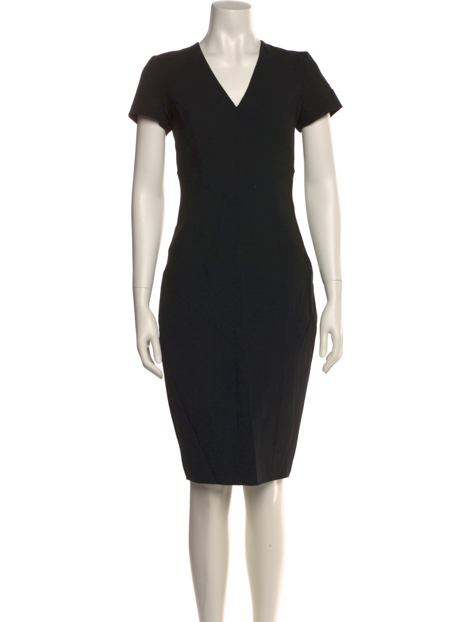 Carolina Herrera Virgin Wool Knee-Length Dress