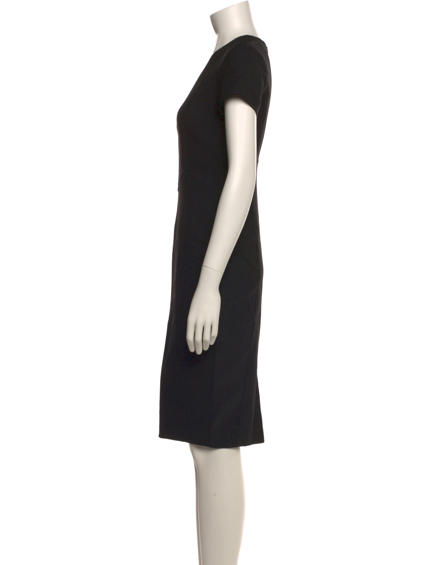 Carolina Herrera Virgin Wool Knee-Length Dress