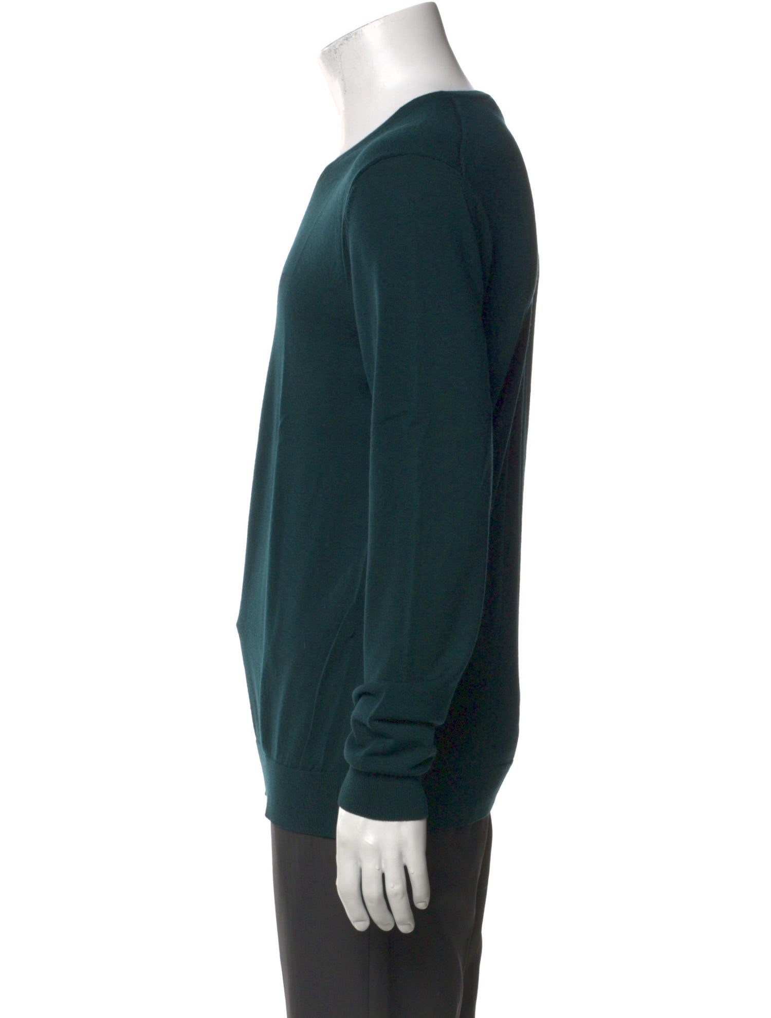 Carolina Herrera V-Neck Long Sleeve Pullover