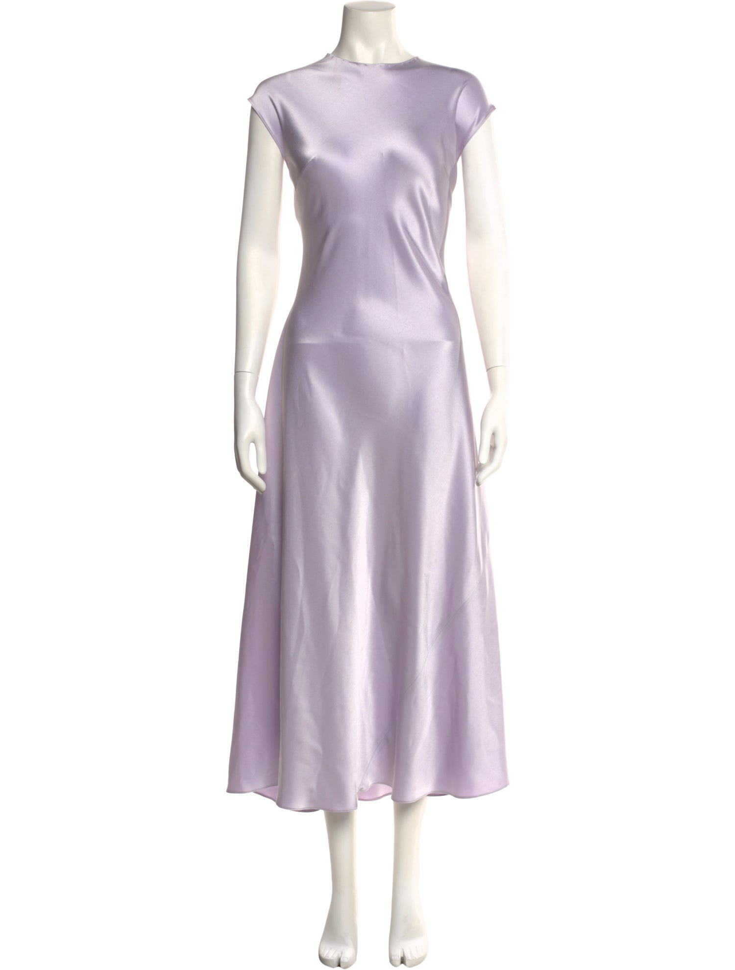 Carolina Herrera Crew Neck Long Dress