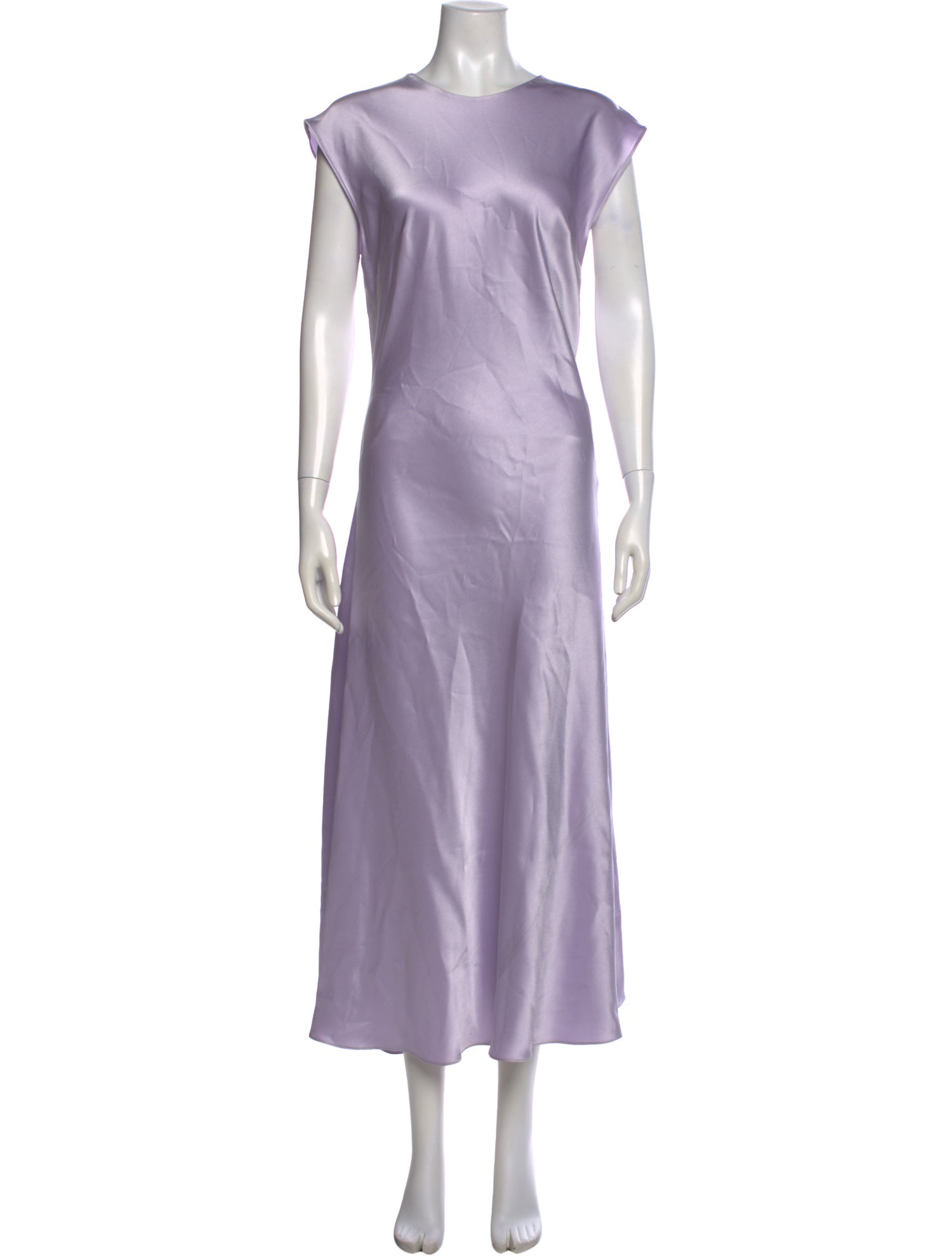 Carolina Herrera Crew Neck Long Dress