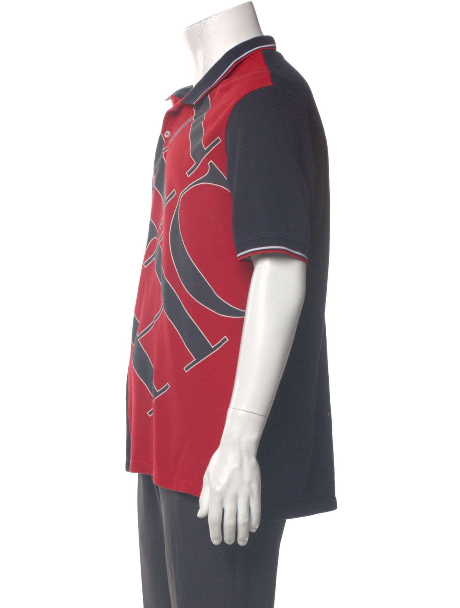 CH Carolina Herrera Printed Collar Polo Shirt