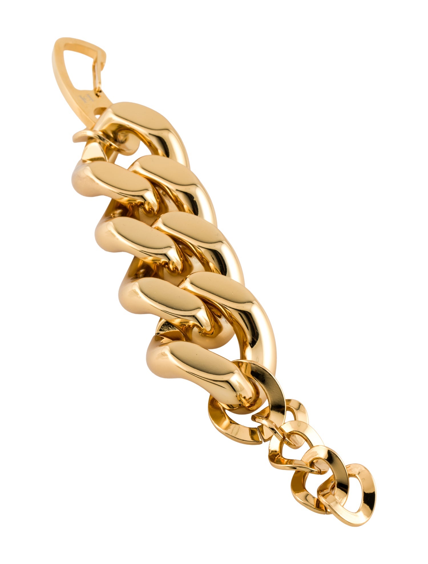 Carolina Herrera Chain Link Oro Lucido Bracelet