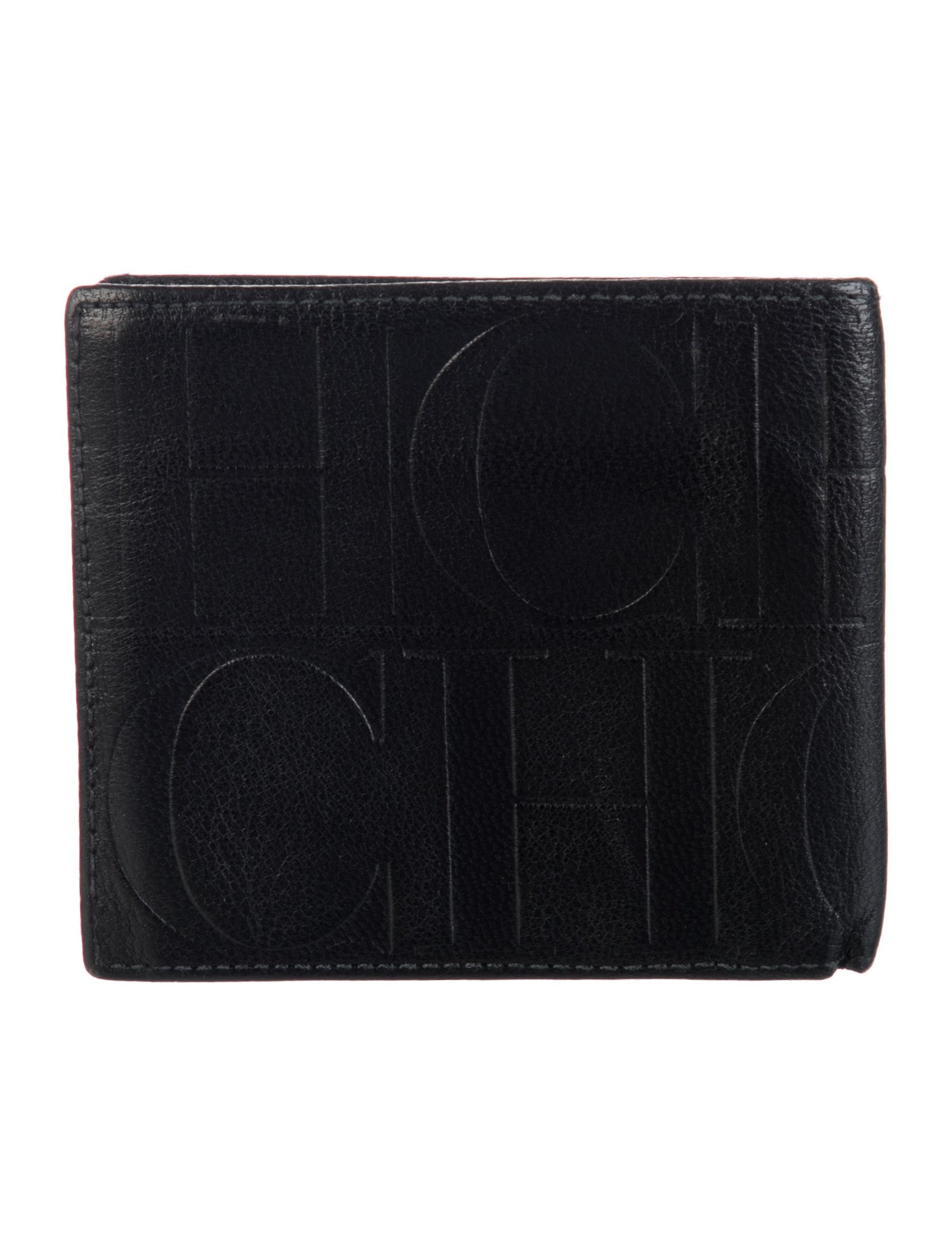 Carolina Herrera Leather Printed Bifold Wallet
