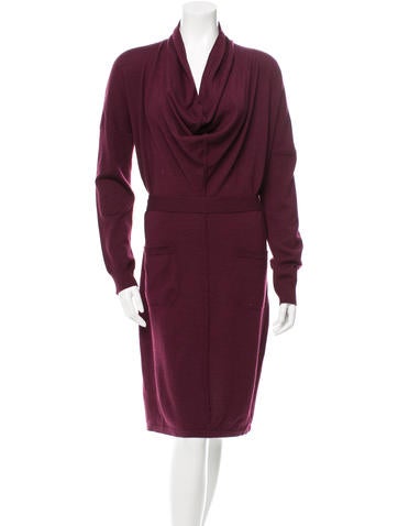 Carolina Herrera Wool Sweater Dress w/ Tags