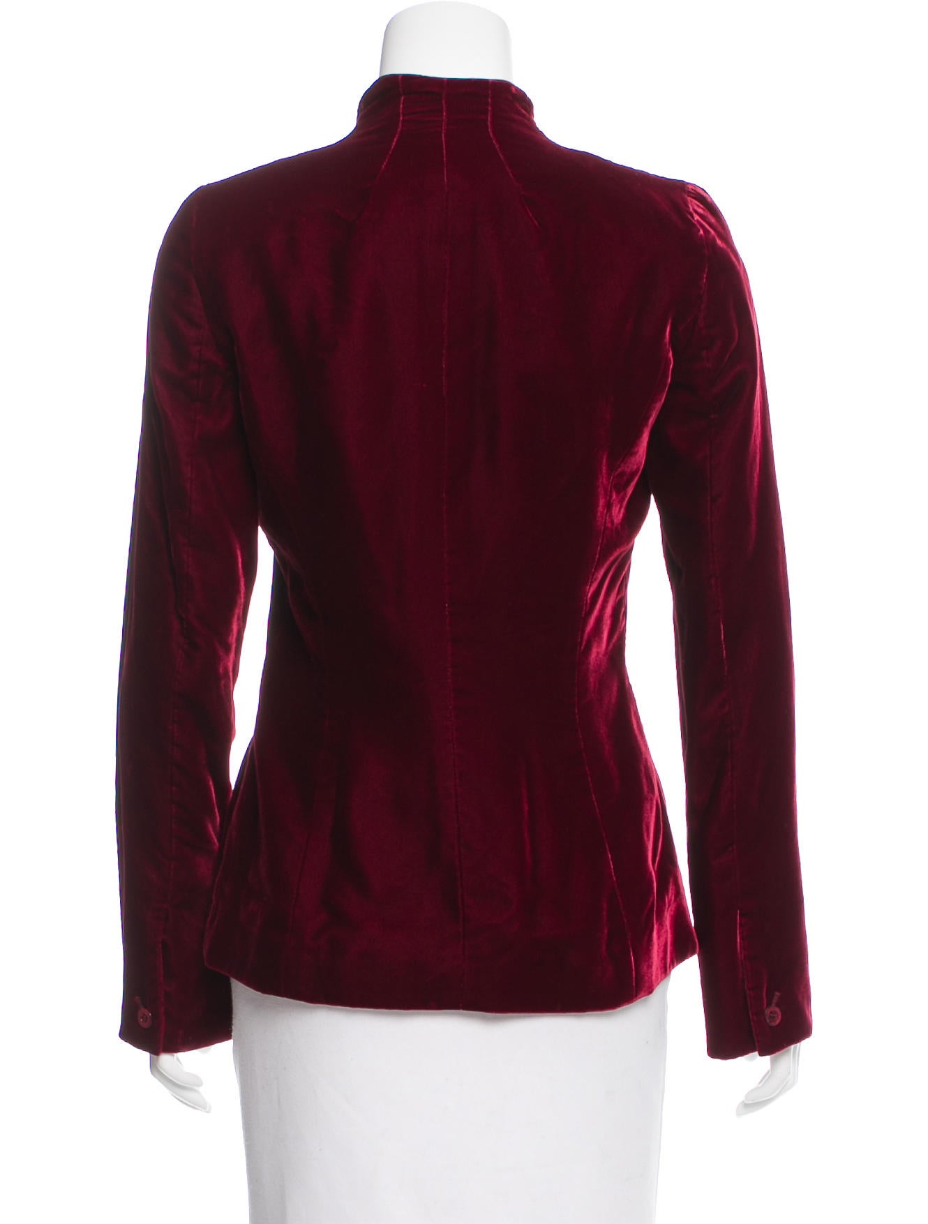 Carolina Herrera Velvet Evening Jacket Clothing CAO29592 The RealReal