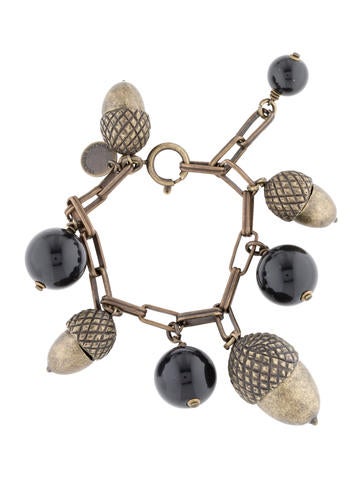 Carolina Herrera Bead Acorn Beaded Bracelet