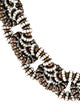 Carolina Herrera Crystal & Beaded Collar Necklace
