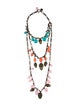 Carolina Herrera Bead & Acorn Multistrand Necklace