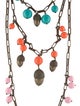 Carolina Herrera Bead & Acorn Multistrand Necklace