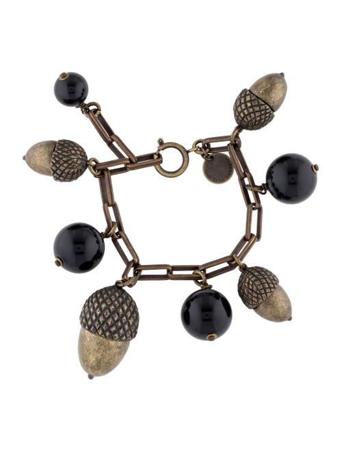 Carolina Herrera Acorn Beaded Bracelet