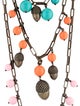 Carolina Herrera Bead & Acorn Multistrand Necklace