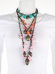 Carolina Herrera Bead & Acorn Multistrand Necklace