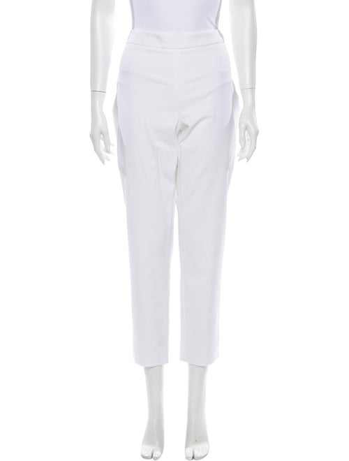 Carolina Herrera Straight Leg Pants White
