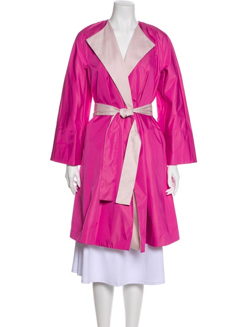 Carolina Herrera Trench Coat Pink