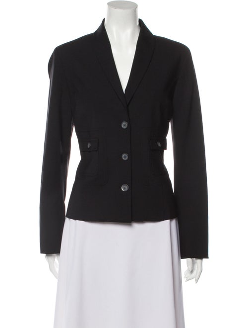 Carolina Herrera Virgin Wool Blazer Wool