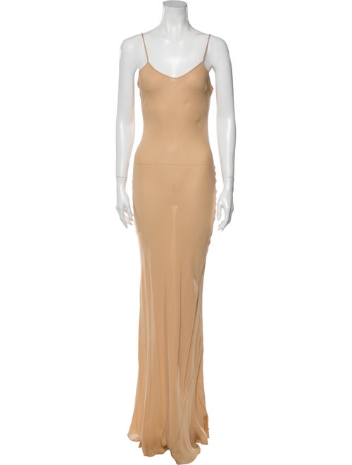 Carolina Herrera Silk Long Dress