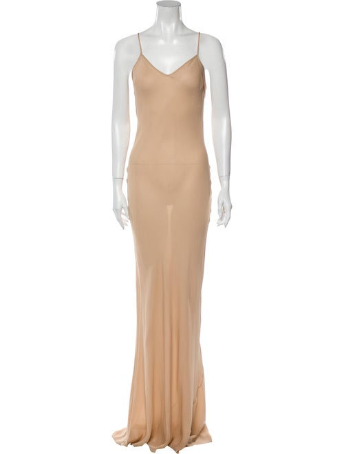Carolina Herrera Silk Long Dress