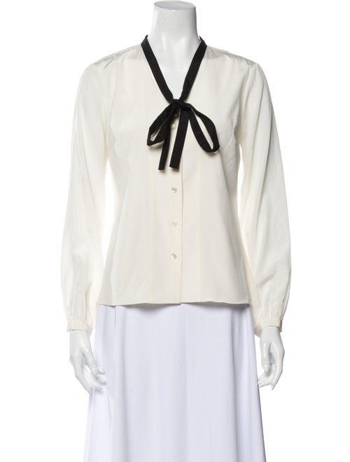Carolina Herrera 2017 Silk Blouse