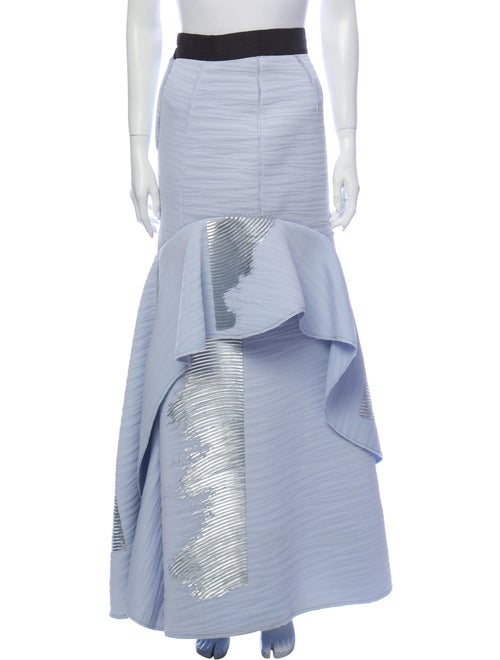 Carolina Herrera Long Skirt Blue