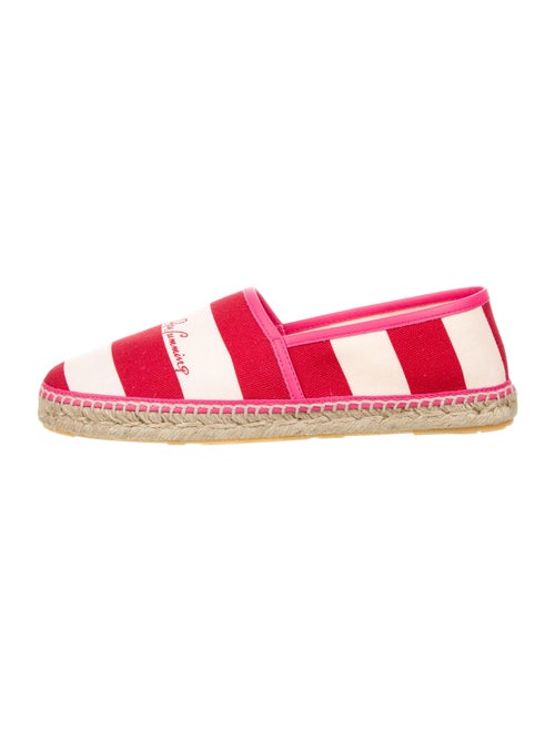 Carolina Herrera Printed Espadrilles Red