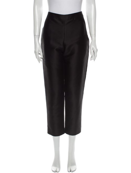 Carolina Herrera Straight Leg Pants Black