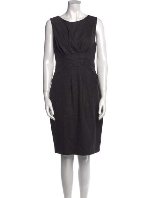 Carolina Herrera Virgin Wool Knee-Length Dress