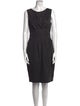 Carolina Herrera Virgin Wool Knee-Length Dress
