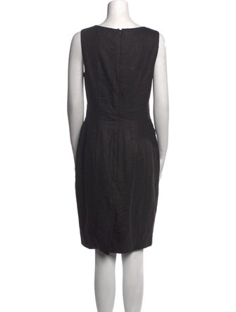 Carolina Herrera Virgin Wool Knee-Length Dress