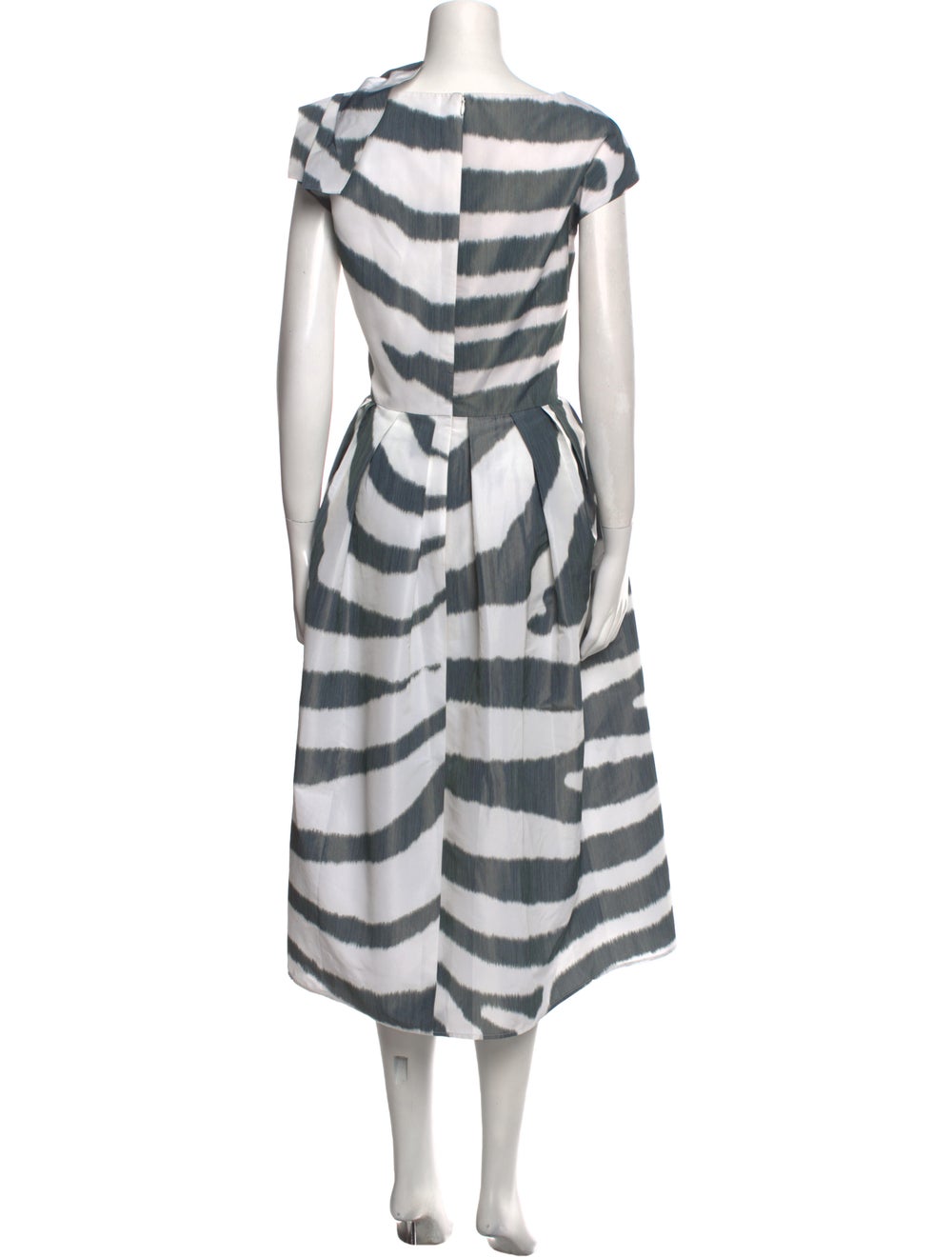 Carolina Herrera Animal Print Long Dress - image 3