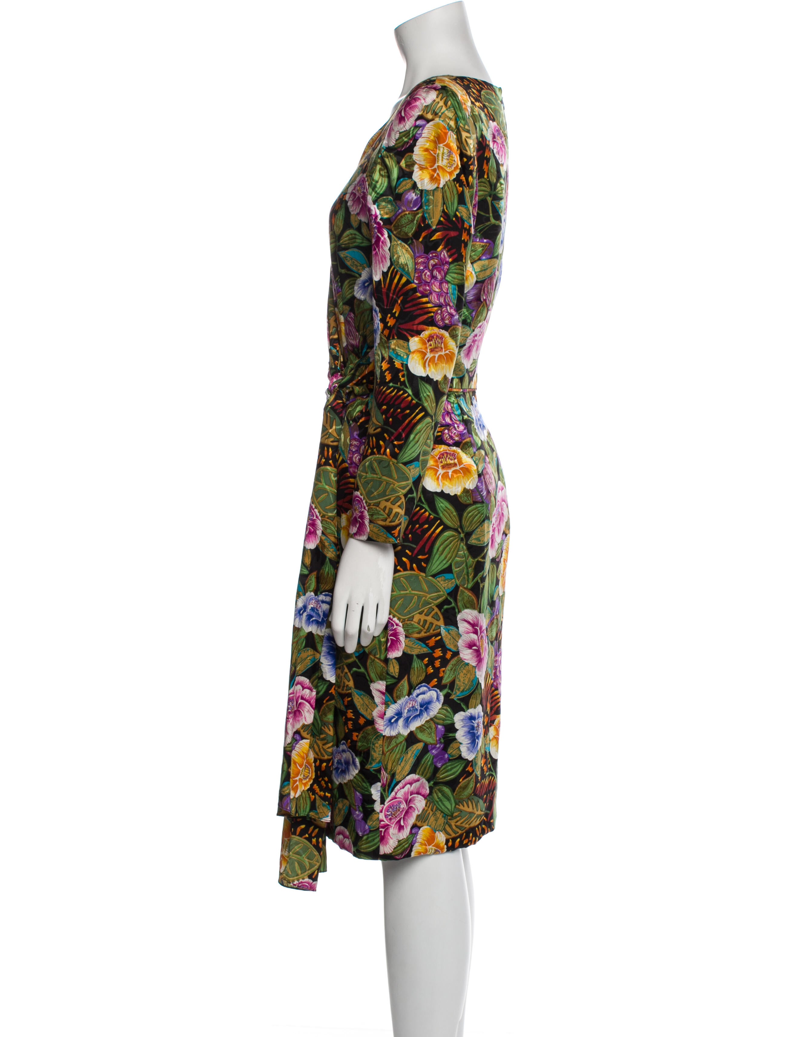 Carolina Herrera 1980's Midi Length Dress
