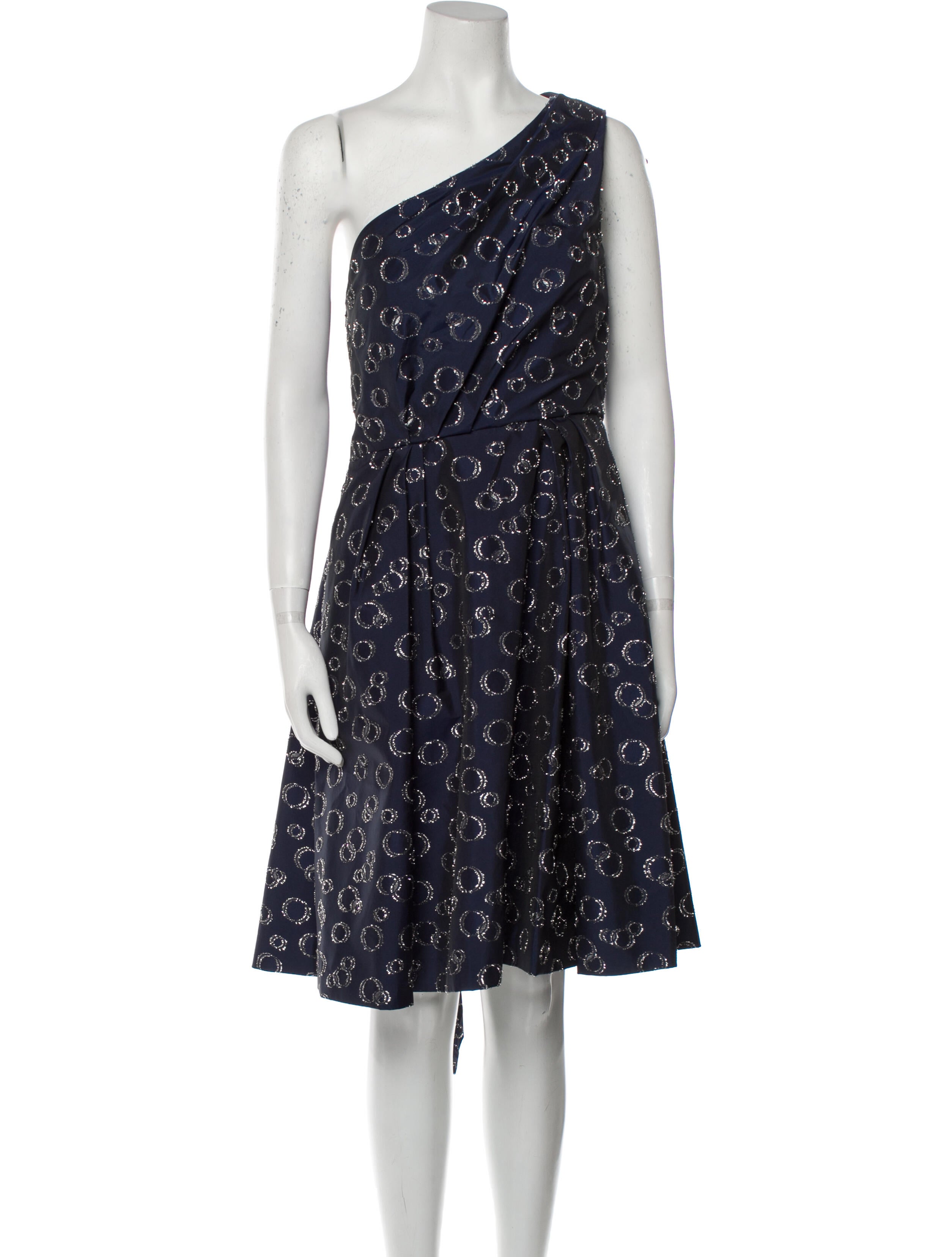 Carolina Herrera Floral Print Mini Dress