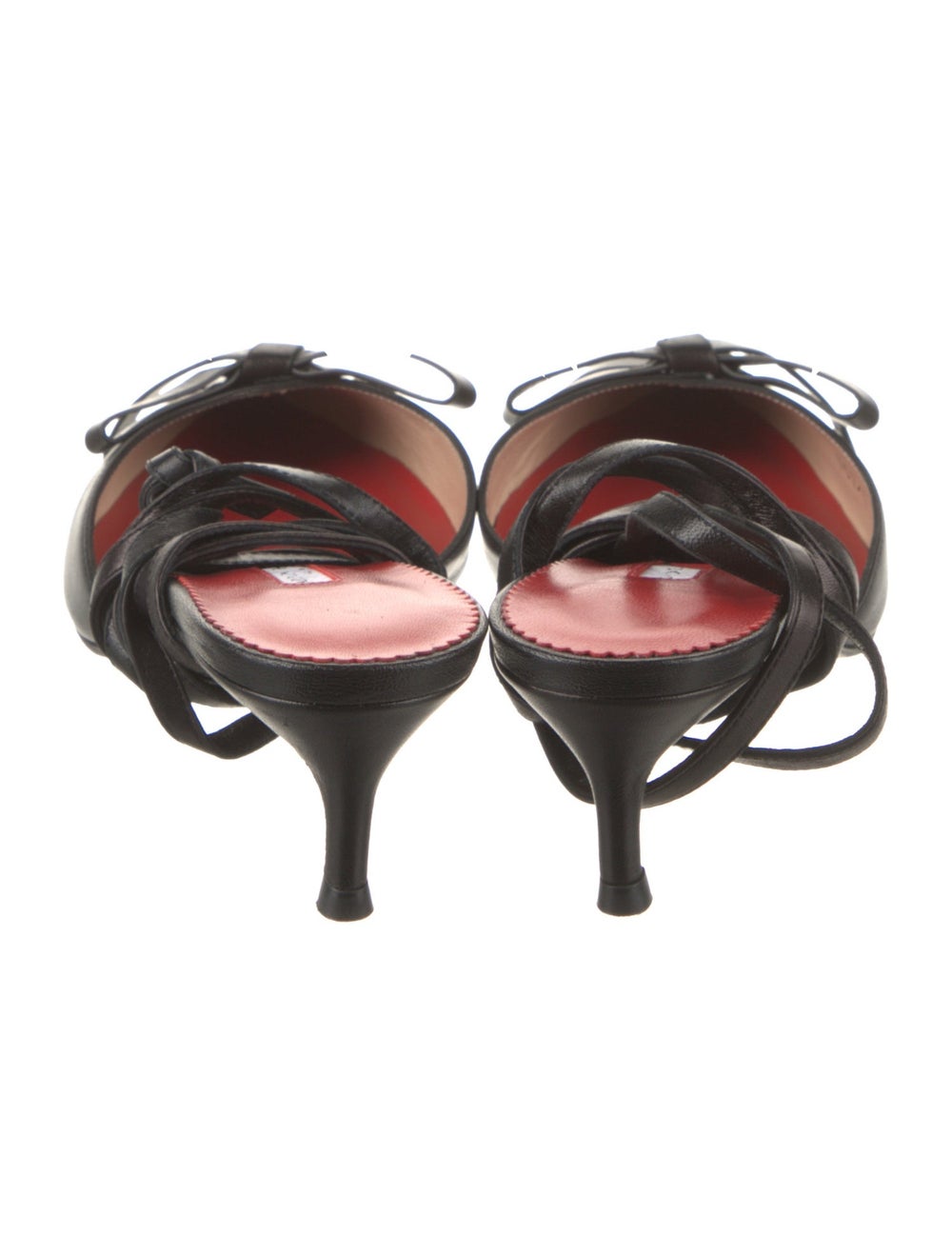 loraina leather slingback pumps