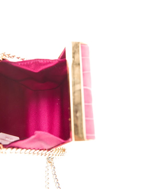 Carolina Herrera Mini Scala Insignia Clutch