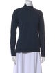 Capranea Mock Neck Long Sleeve Sweatshirt