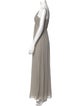 Carlos Miele One-Shoulder Long Dress