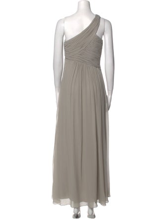 Carlos Miele One-Shoulder Long Dress
