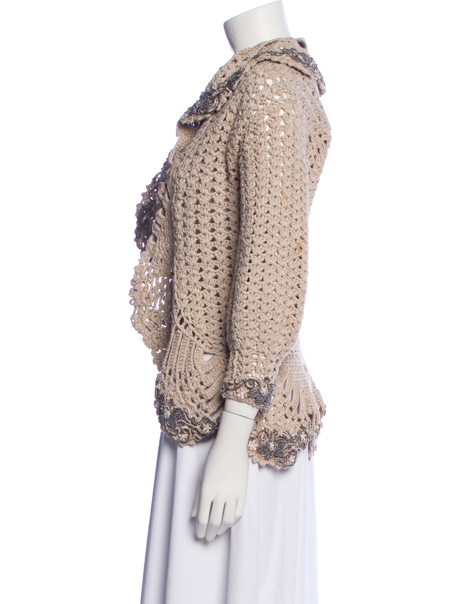 Carlos Miele Open Front Sweater