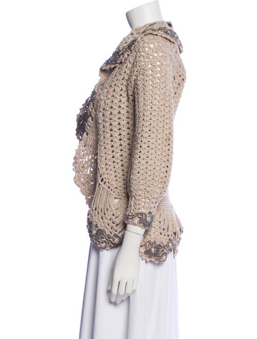 Carlos Miele Open Front Sweater