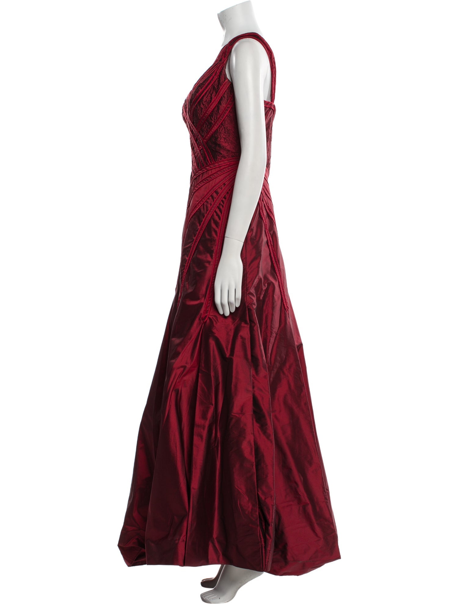 Carlos Miele Silk Long Dress